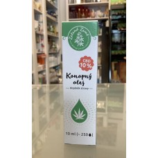 CBD Konopný olej 10%, 10 ml